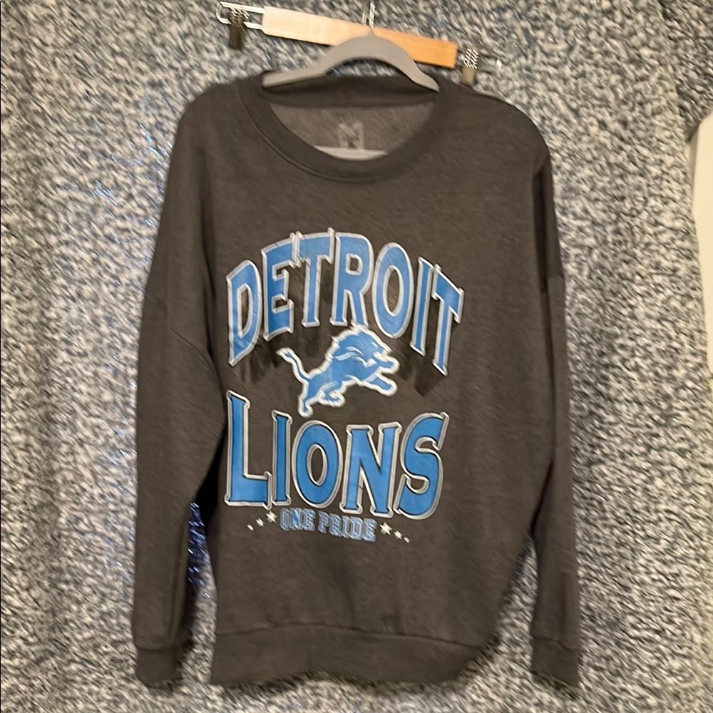 Detroit Lions Gray Sweatshirt